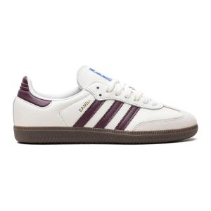 Adidas samba OG -white maroon