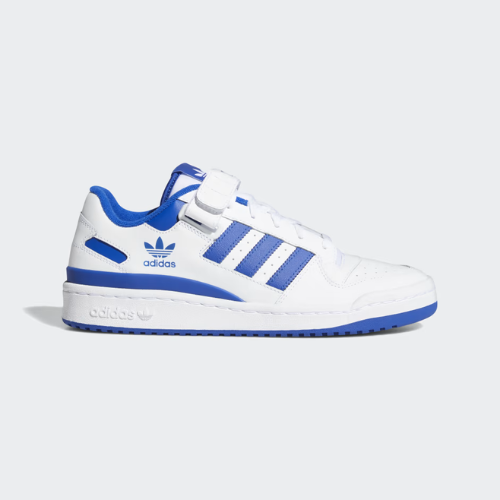 Adidas forum low blanc - bleu