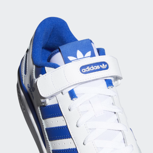 Adidas forum low blanc - bleu – Image 3