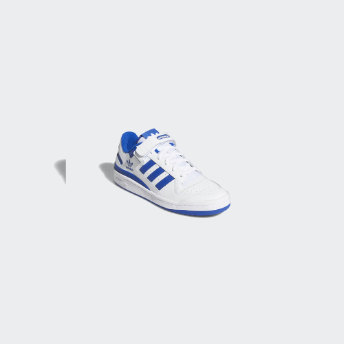 Adidas forum low blanc - bleu – Image 2