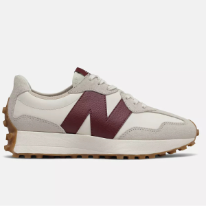New balance 327-blanc casse / bordeaux
